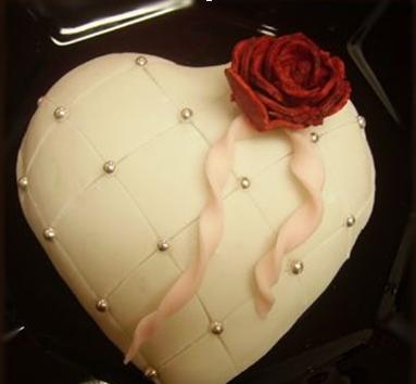 Торт на День Святого Валентина